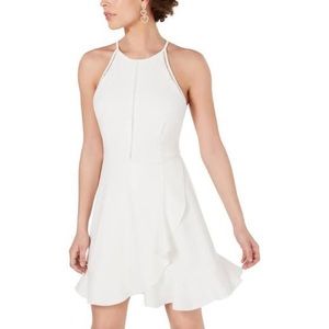 Pure White Mini Dress